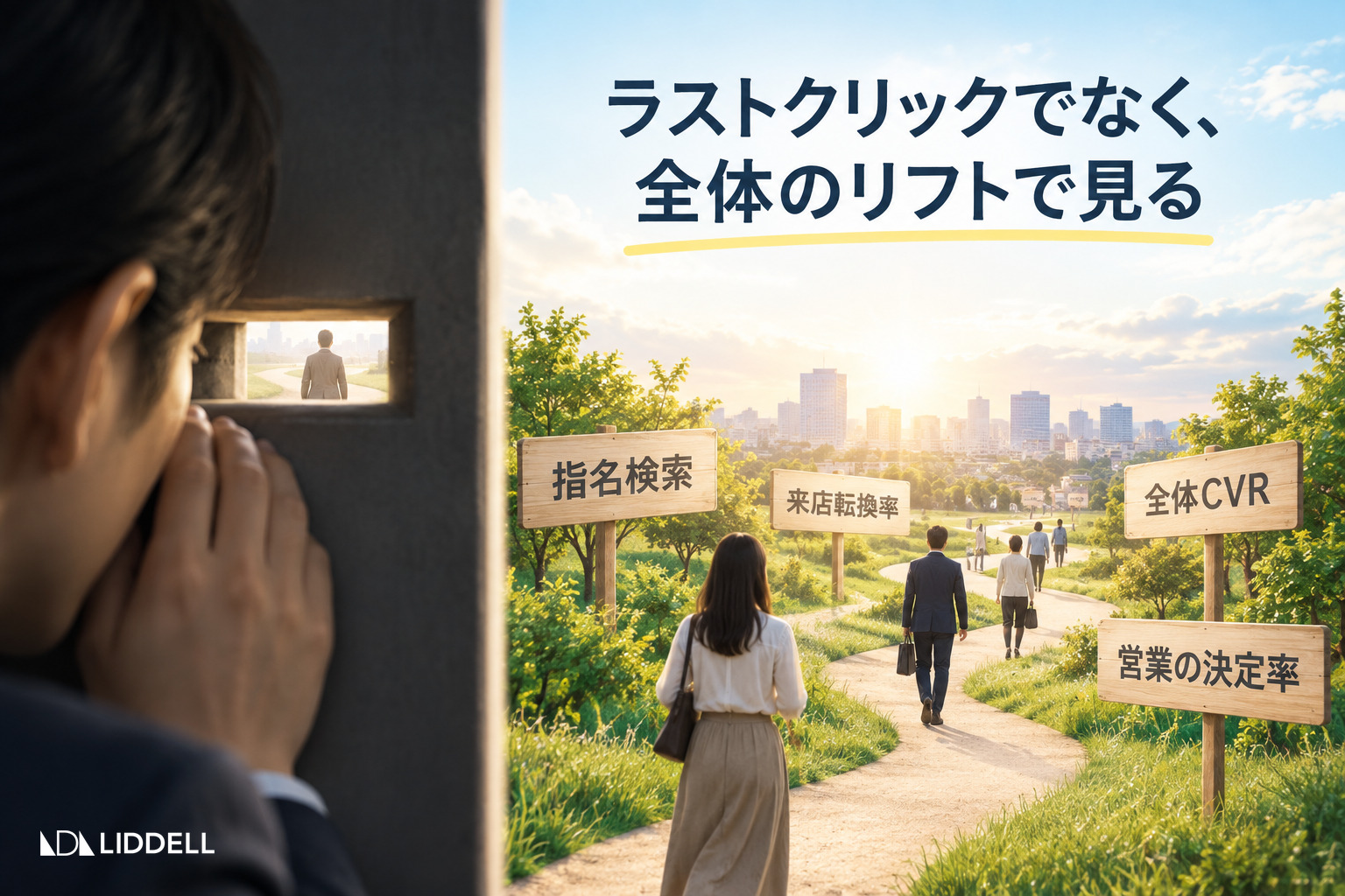 ラストクリックでなく、全体のリフトで見る